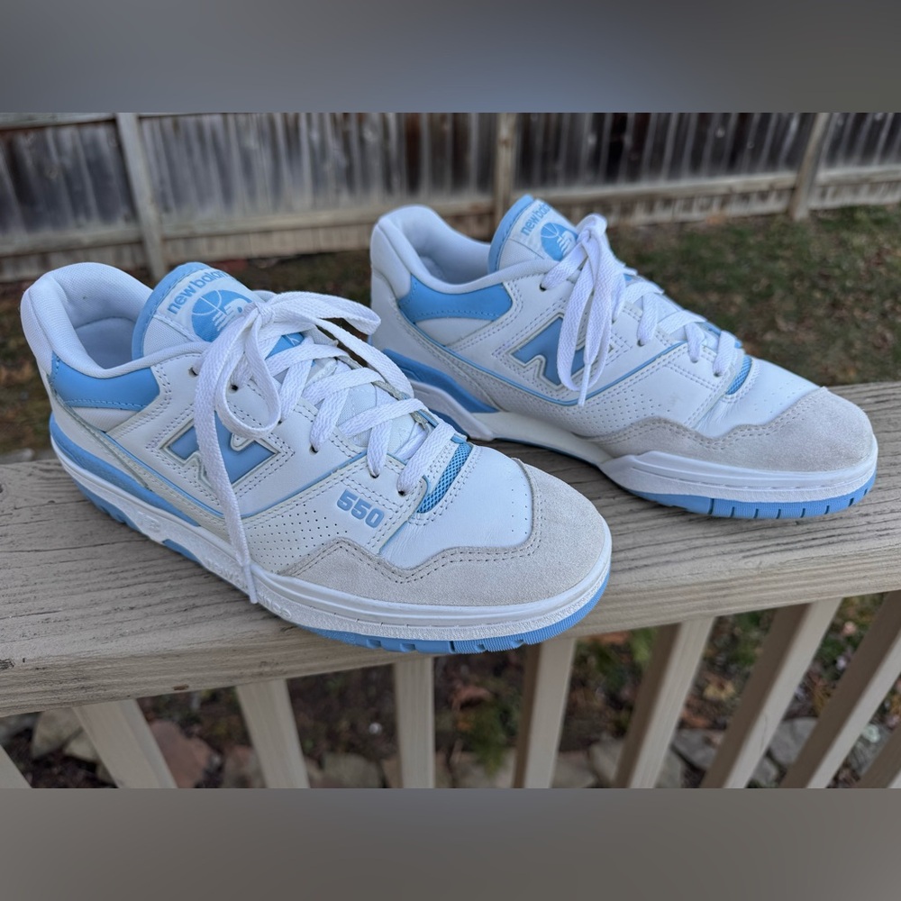 New Balance 550 “White Blue Haze” Shoes